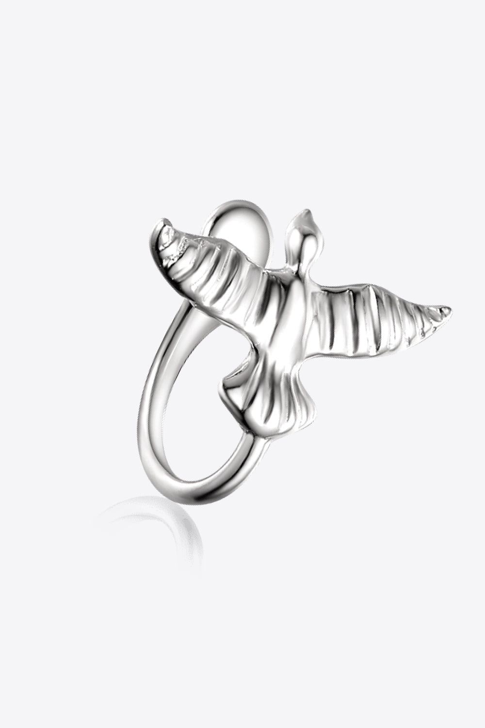 Bird-Shaped 925 Sterling Silver Single Cuff Earring-Teresa&#39;s Fashionista LLC