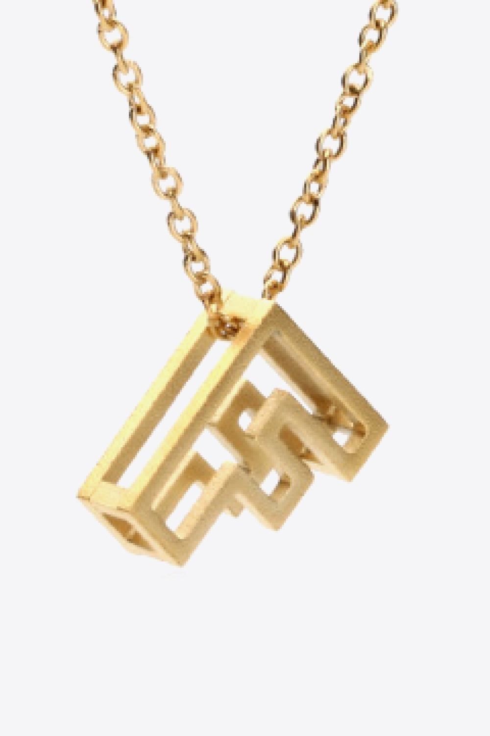 A to J Letter Pendant Nekclace-Teresa&#39;s Fashionista LLC