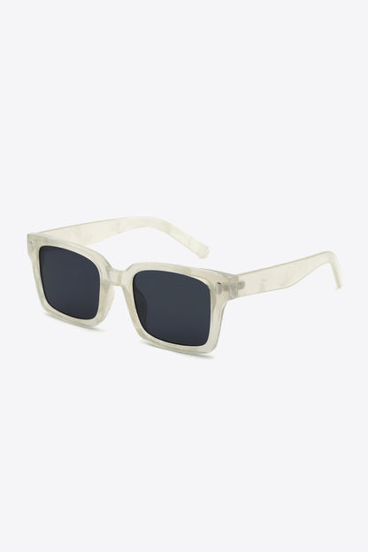 UV400 Polycarbonate Square Sunglasses-Teresa&#39;s Fashionista LLC