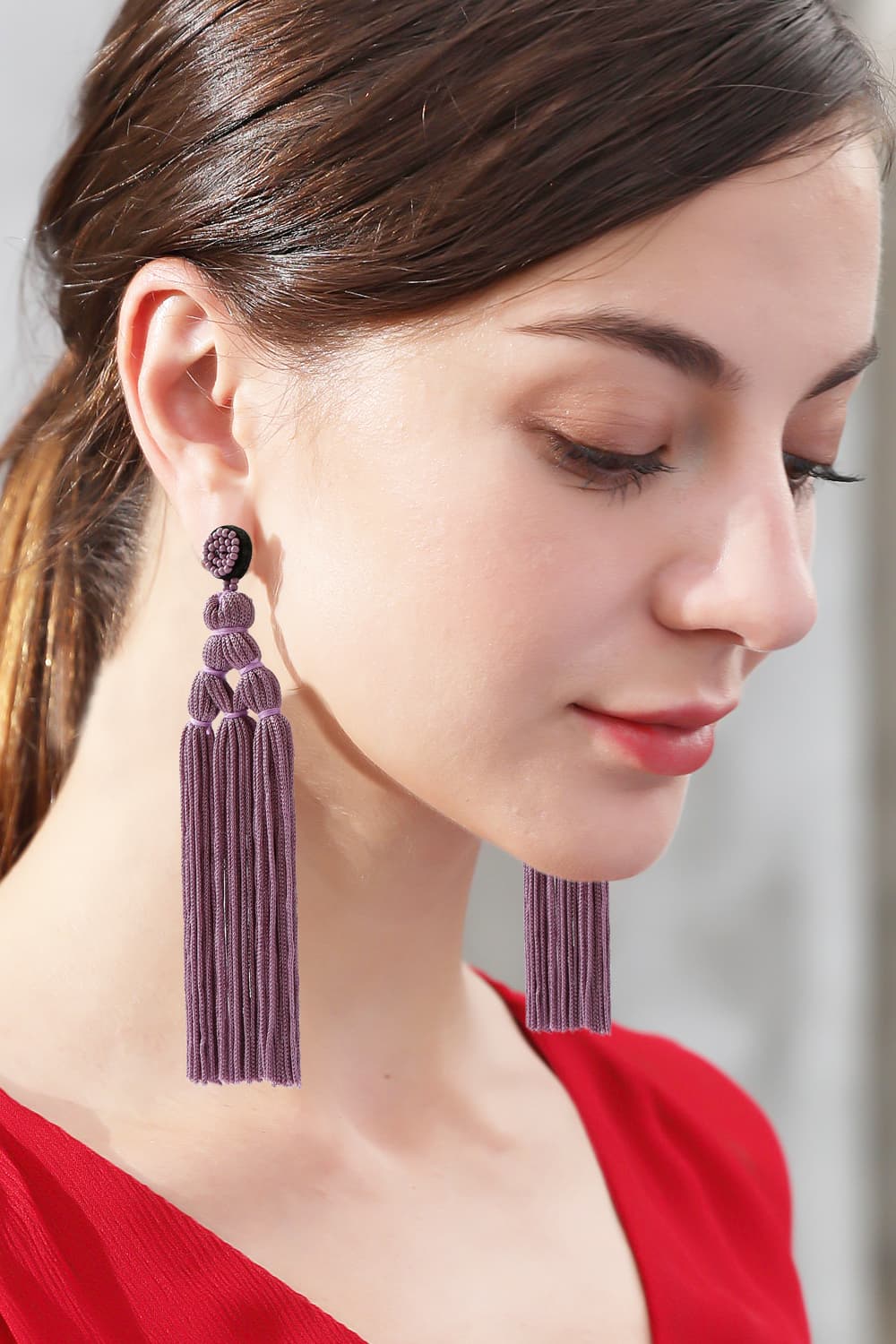 Beaded Tassel Earrings-Teresa&#39;s Fashionista LLC