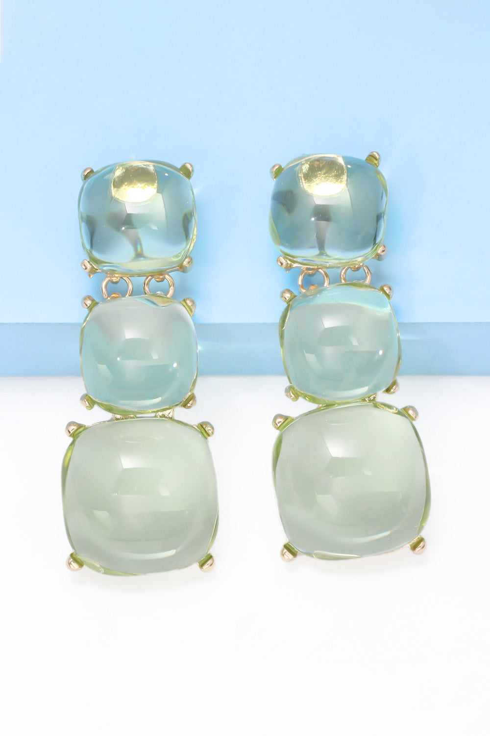 Resin Dangle Earrings-Teresa&#39;s Fashionista LLC