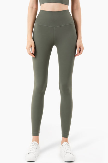 Feel Like Skin High-Rise Ankle Leggings-Teresa&#39;s Fashionista LLC