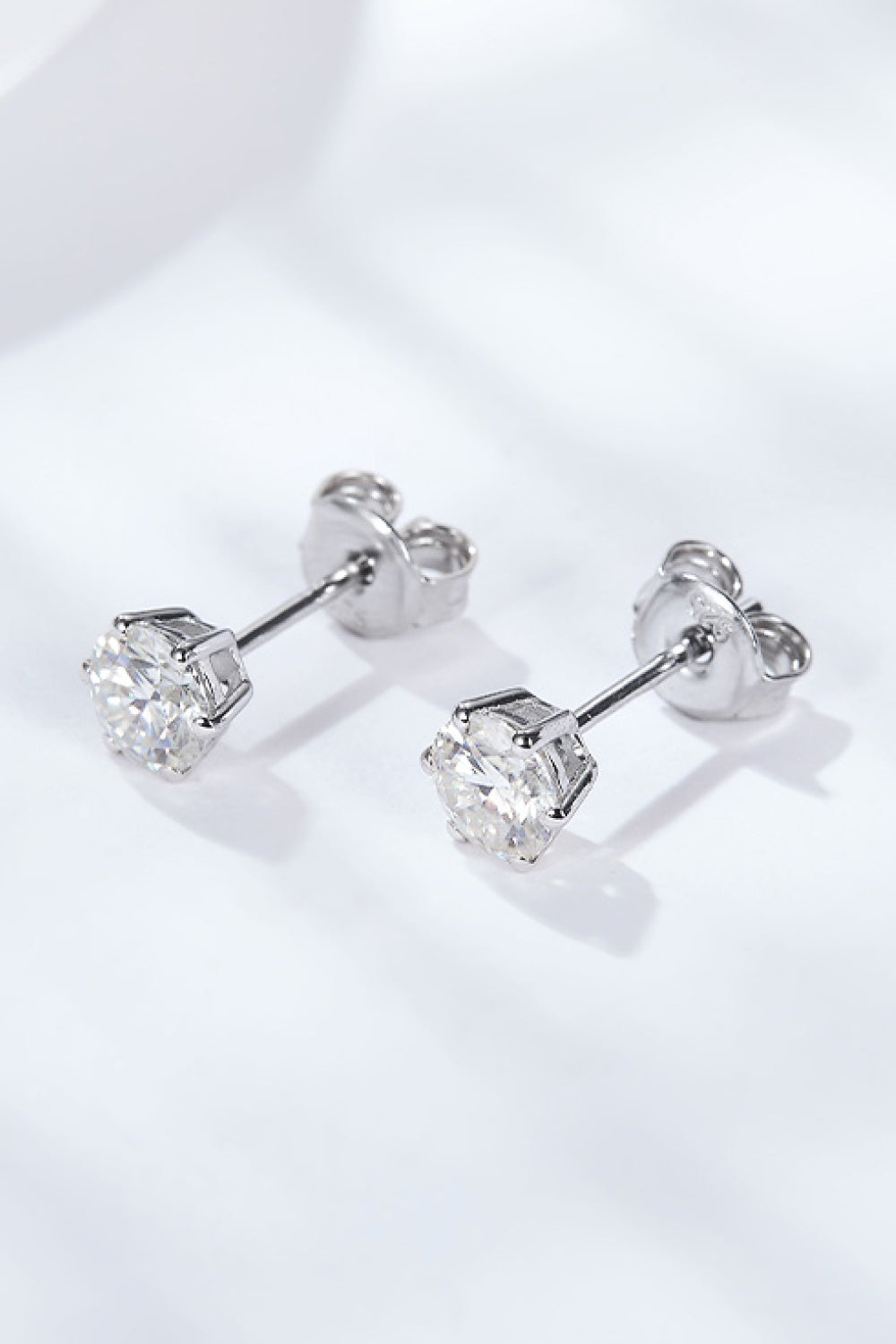 Good Days Ahead Moissanite Stud Earrings-Teresa&#39;s Fashionista LLC