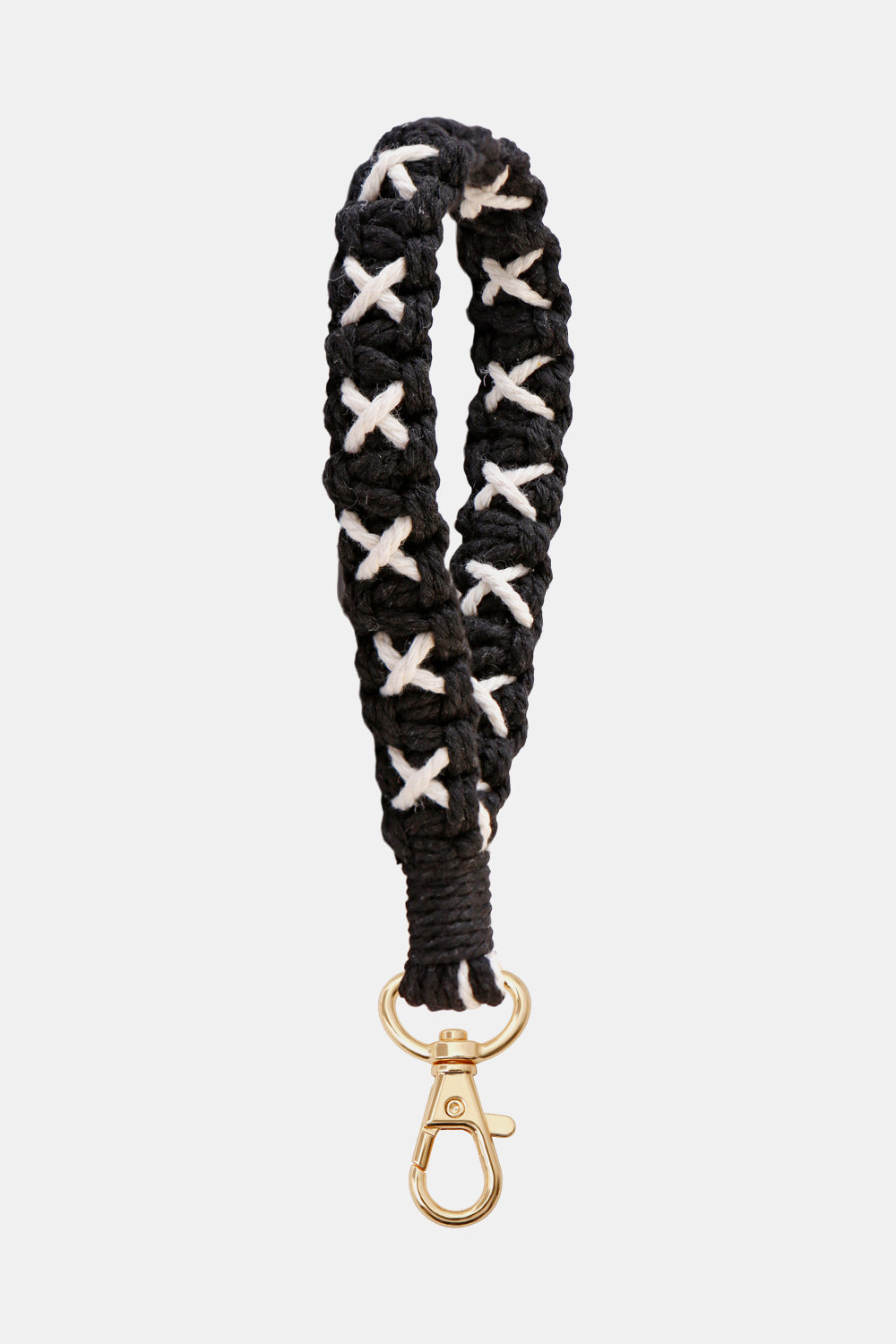 Contrast Macrame Key Chain-Teresa&#39;s Fashionista LLC