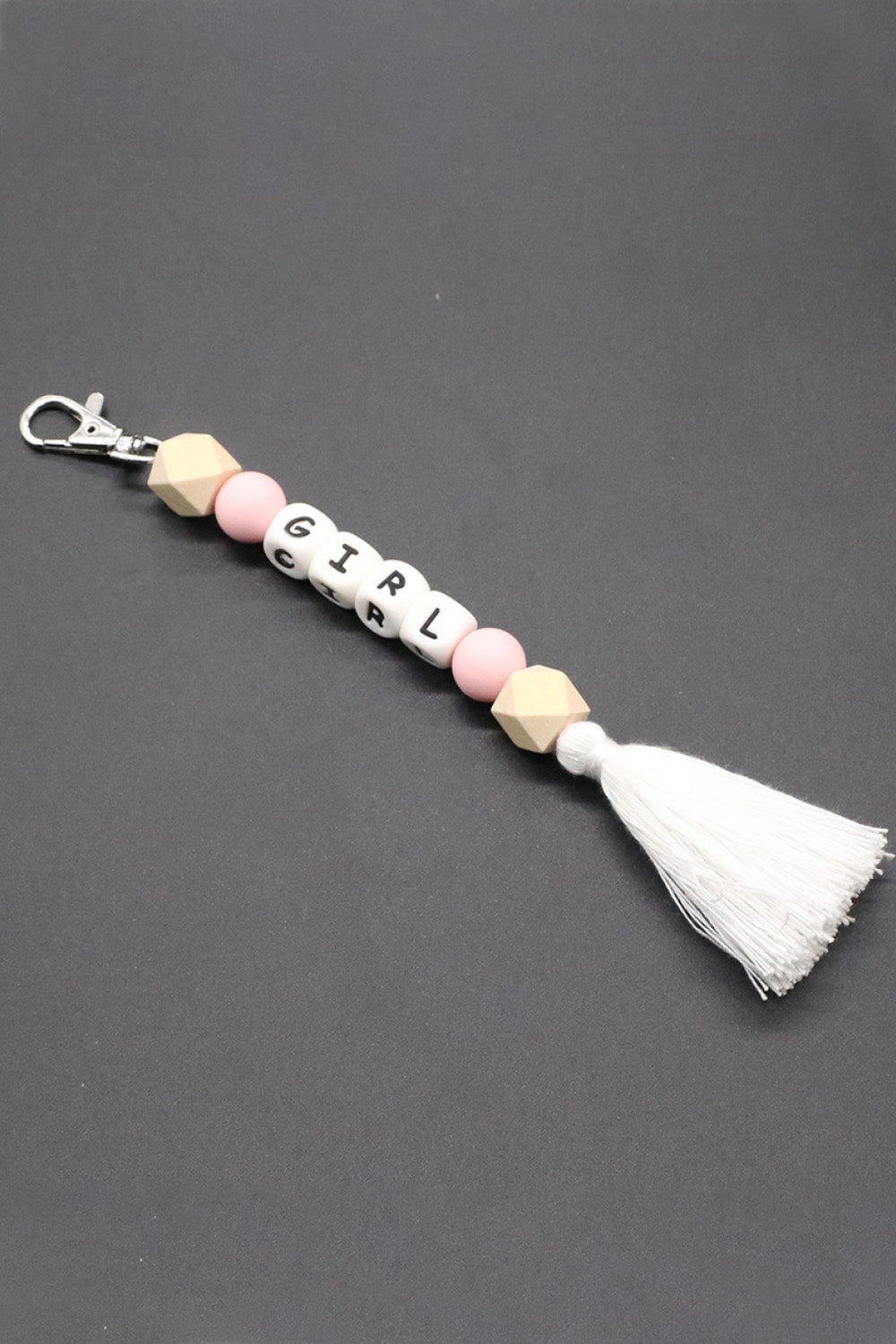 Assorted 2-Pack Mama Beaded Tassel Keychain-Teresa&#39;s Fashionista LLC