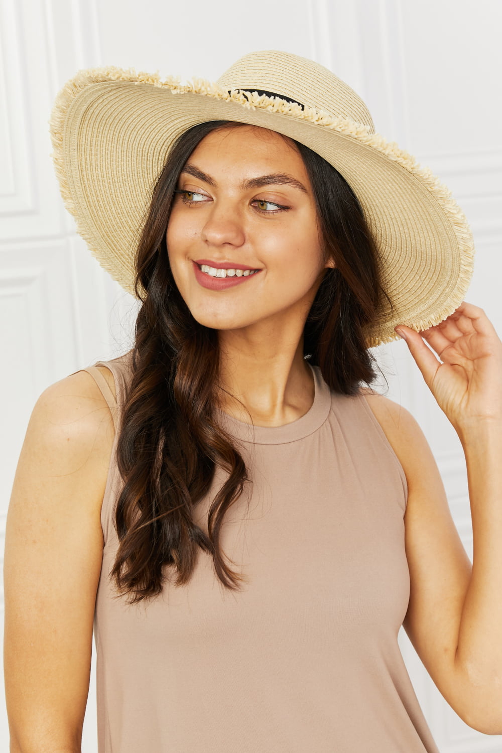 Fame Time For The Sun Straw Hat-Teresa&#39;s Fashionista LLC