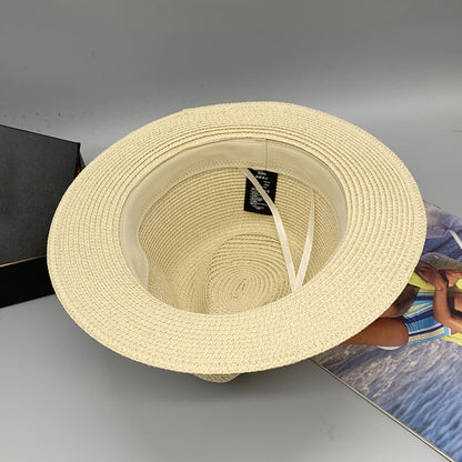 Short Brim Jute Cloth Hat-Teresa&#39;s Fashionista LLC