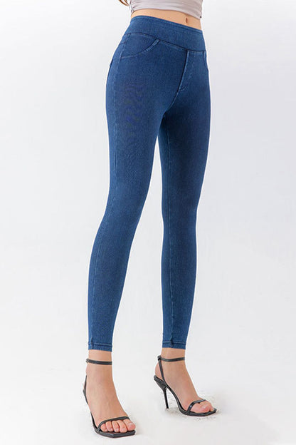 High Waist Skinny Jeans-Teresa&#39;s Fashionista LLC