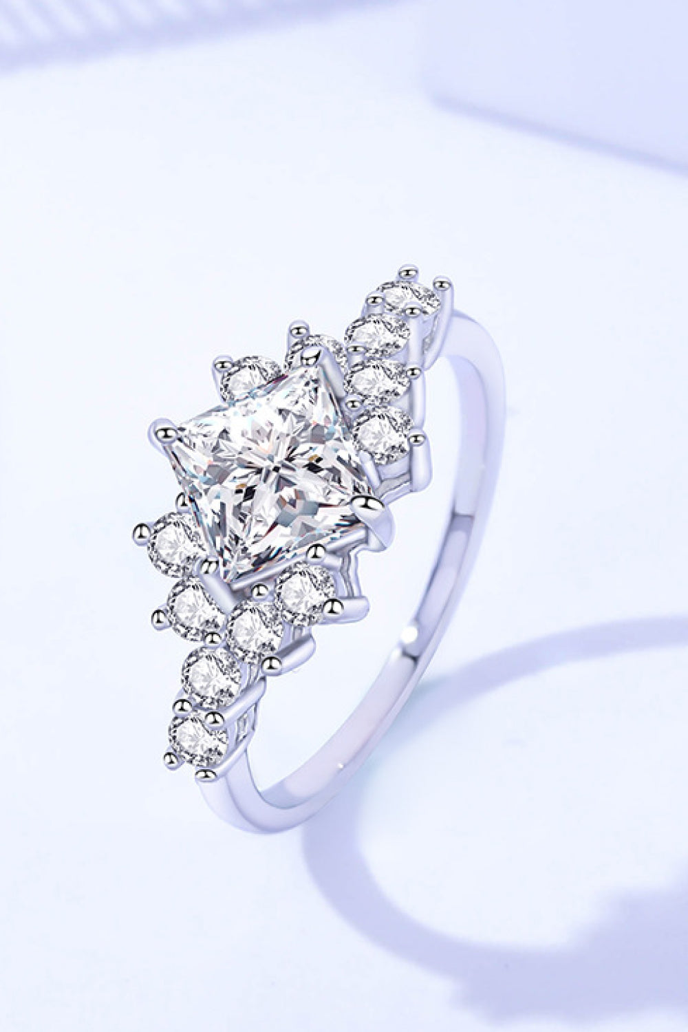 1.38 Carat Moissanite Ring-Teresa&#39;s Fashionista LLC