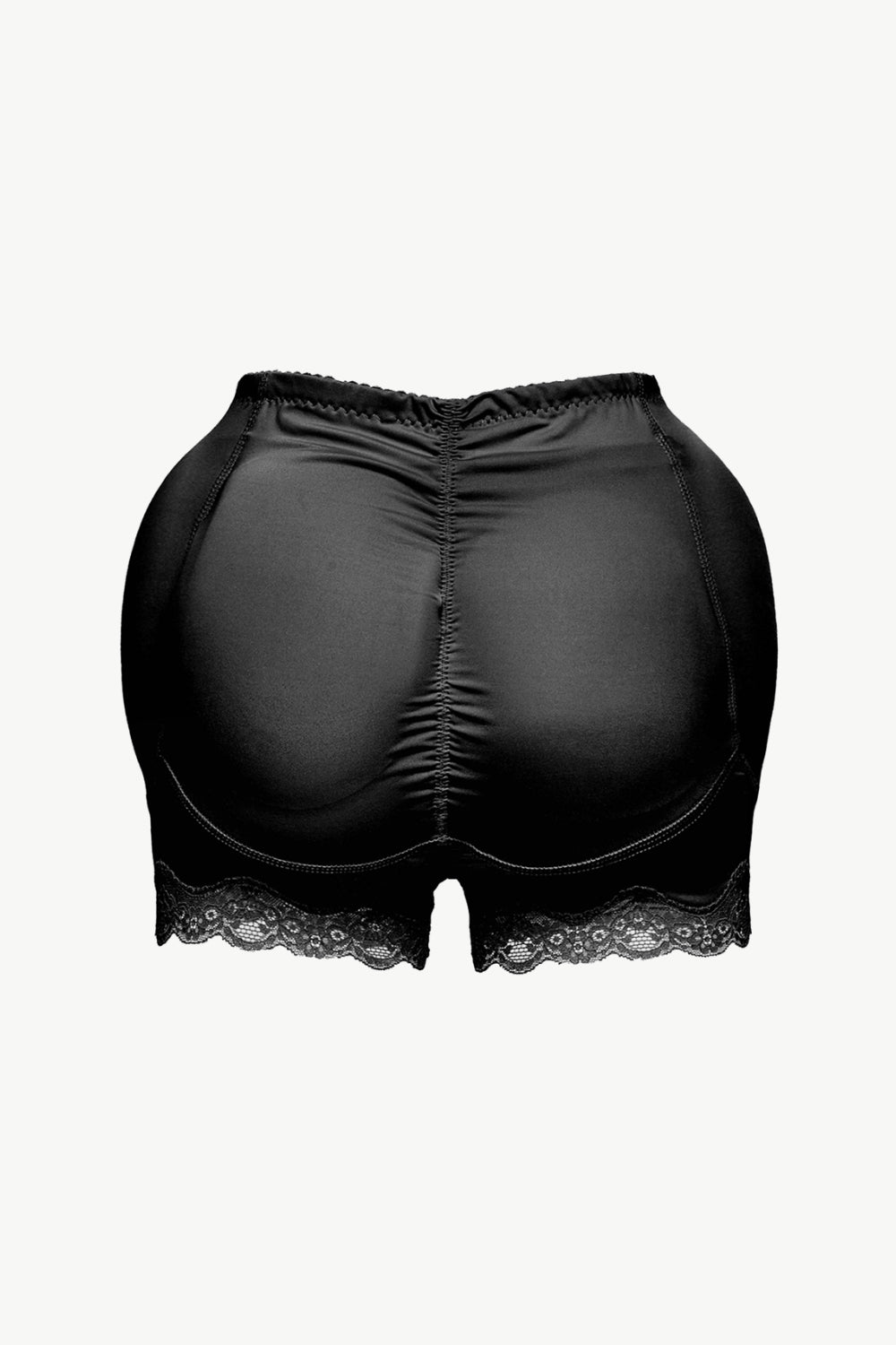 Full Size Lace Trim Shaping Shorts-Teresa&#39;s Fashionista LLC