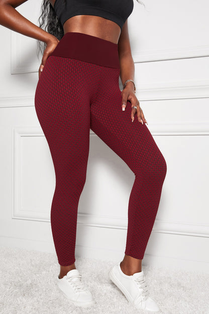 High Waist Butt Lifting Yoga Leggings-Teresa&#39;s Fashionista LLC