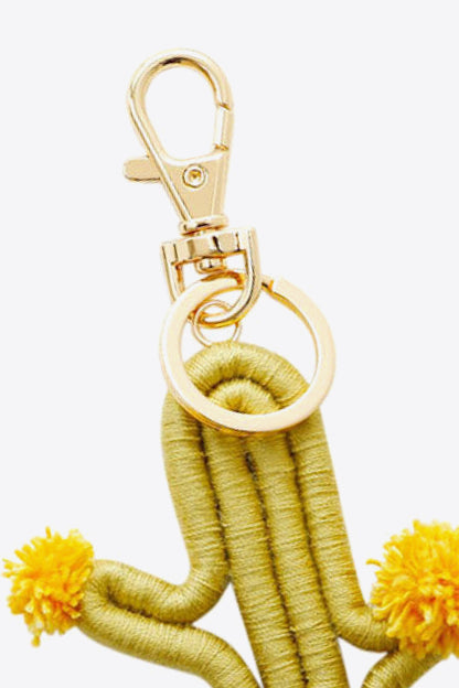 Cactus Keychain with Fringe-Teresa&#39;s Fashionista LLC