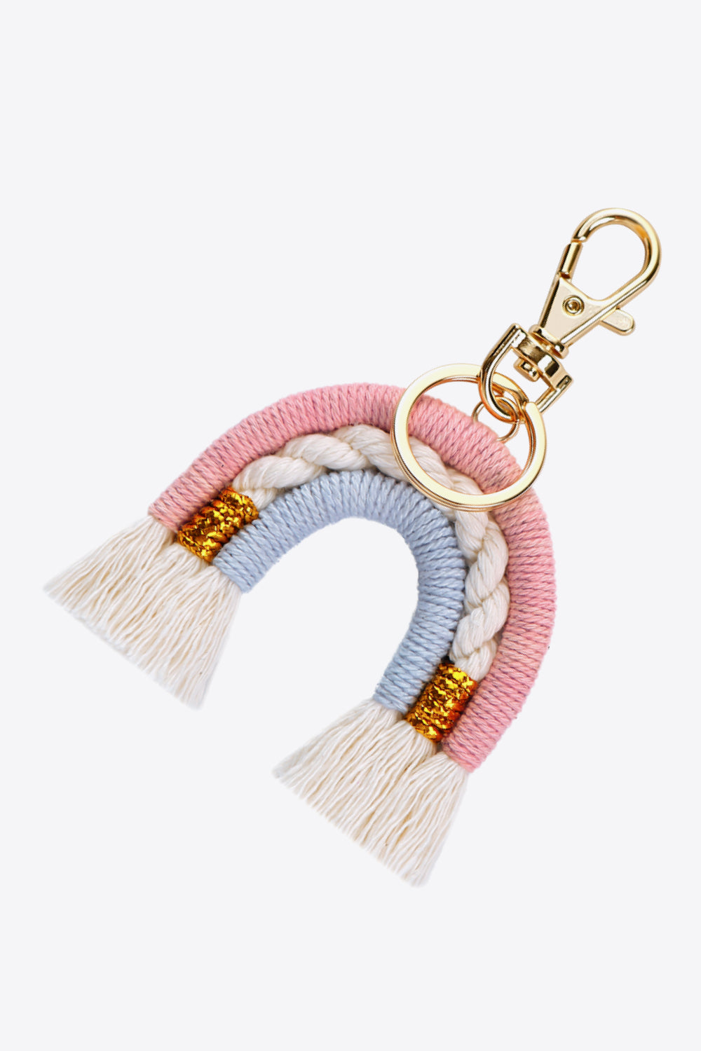 Random 4-Pack Rainbow Tassel Key Chain-Teresa&#39;s Fashionista LLC