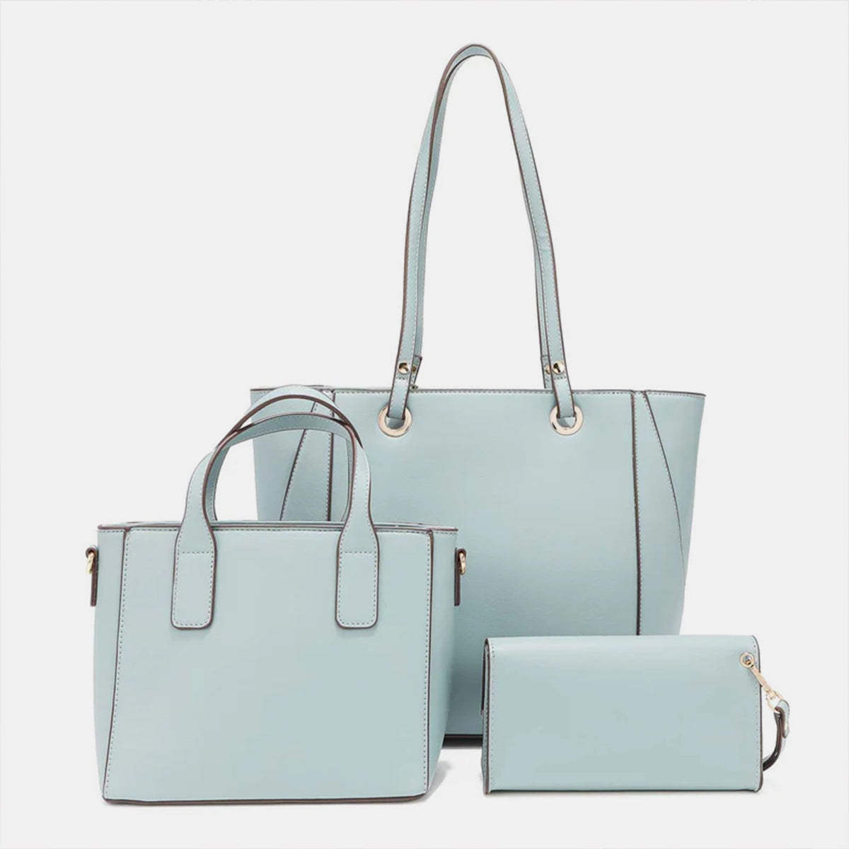 Nicole Lee USA 3 Piece Handbag Set-Teresa&#39;s Fashionista LLC