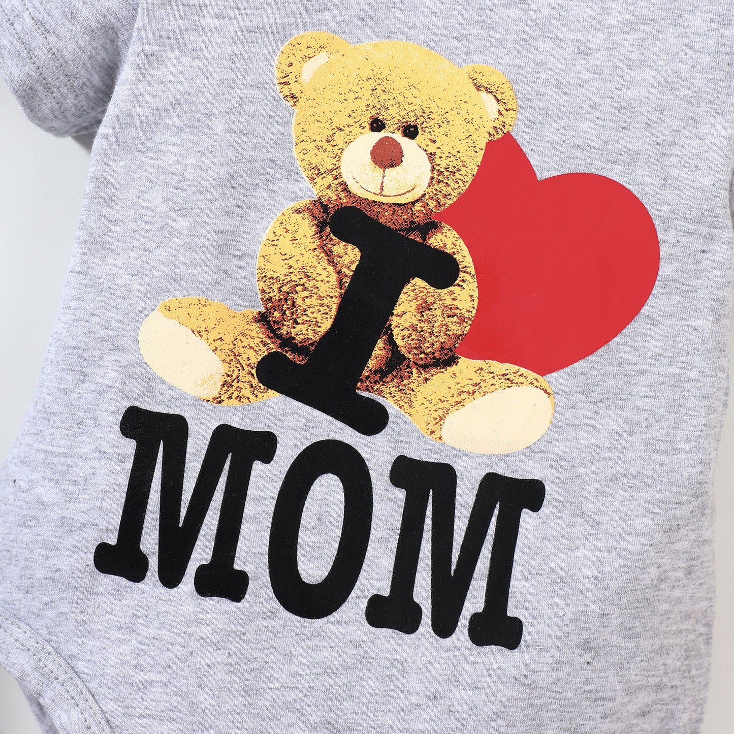 Baby Bear Graphic Short Sleeve Bodysuit-Teresa&#39;s Fashionista LLC