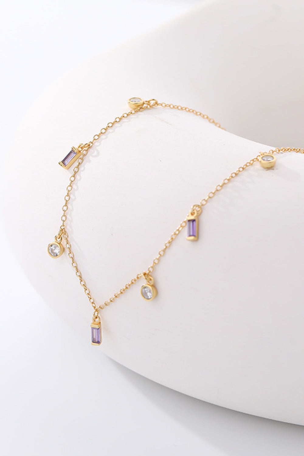 18K Gold Plated Multi-Charm Chain Necklace-Teresa&#39;s Fashionista LLC