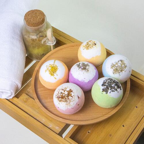 Herbal Essential Oil Bubble Bath Ball-Teresa&#39;s Fashionista LLC