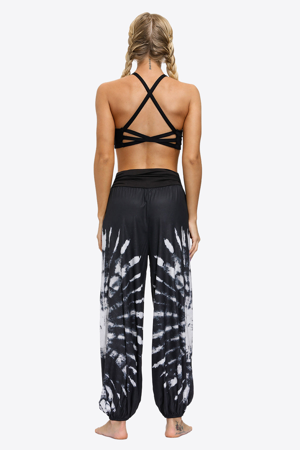 Exotic Style Printed Ruched Pants-Teresa&#39;s Fashionista LLC