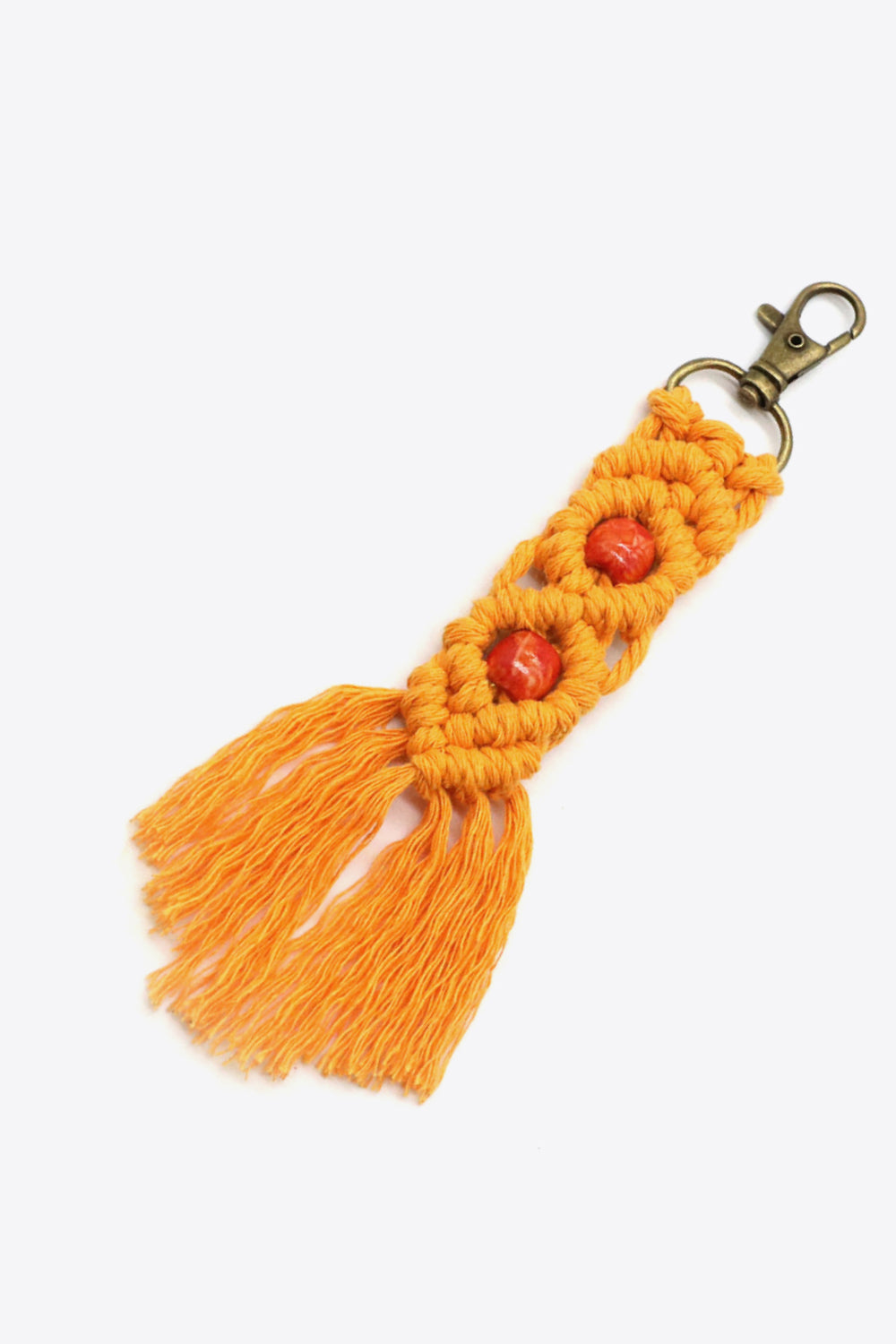 Assorted 4-Pack Handmade Macrame Fringe Keychain-Teresa&#39;s Fashionista LLC