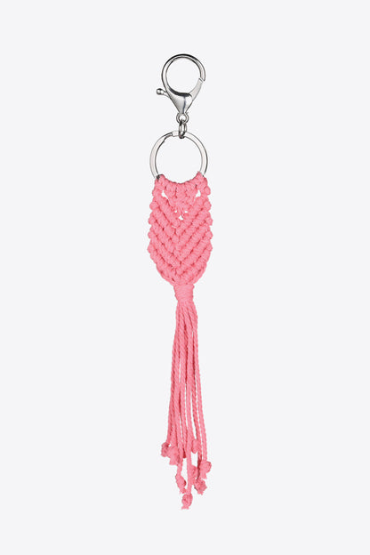 Assorted 4-Pack Handmade Fringe Keychain-Teresa&#39;s Fashionista LLC