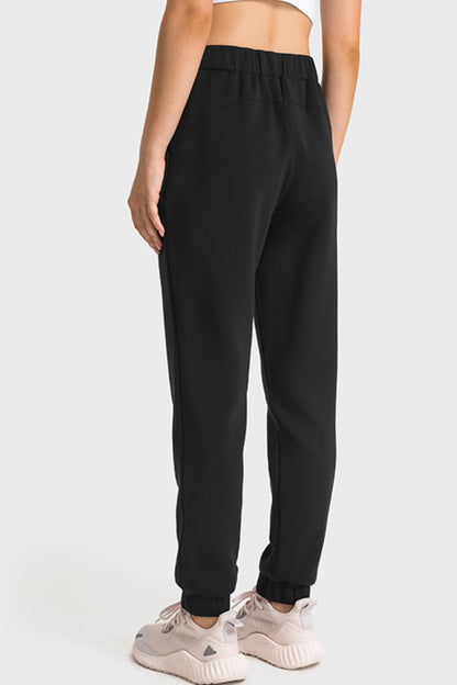 Pull-On Joggers with Side Pockets-Teresa&#39;s Fashionista LLC