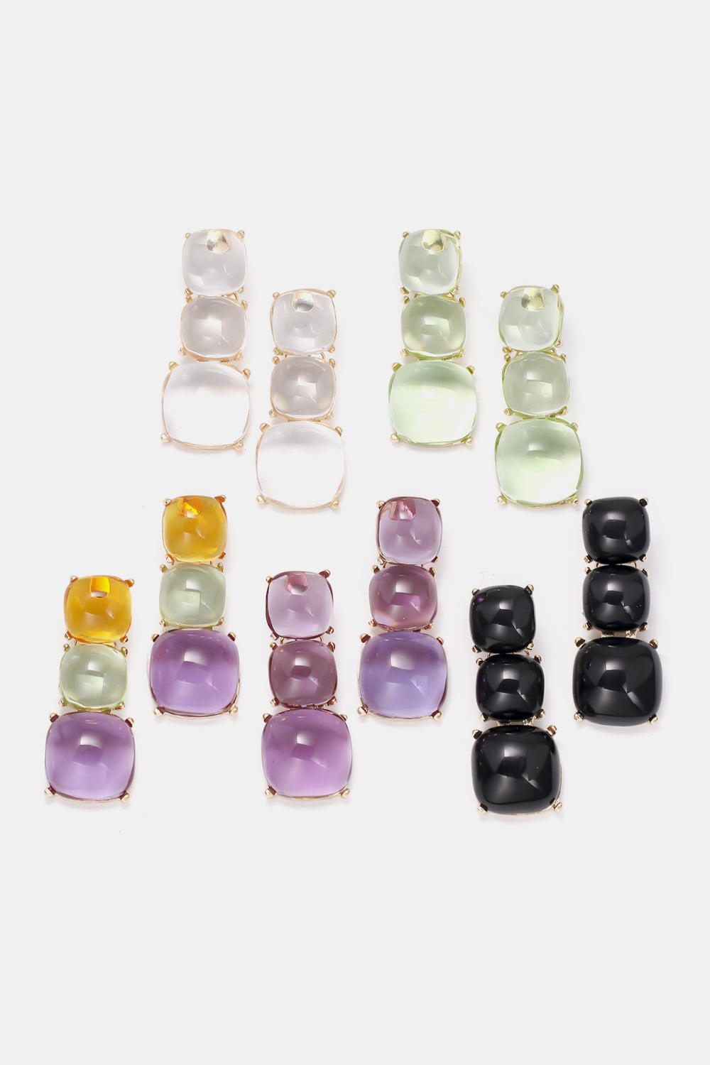 Resin Dangle Earrings-Teresa&#39;s Fashionista LLC