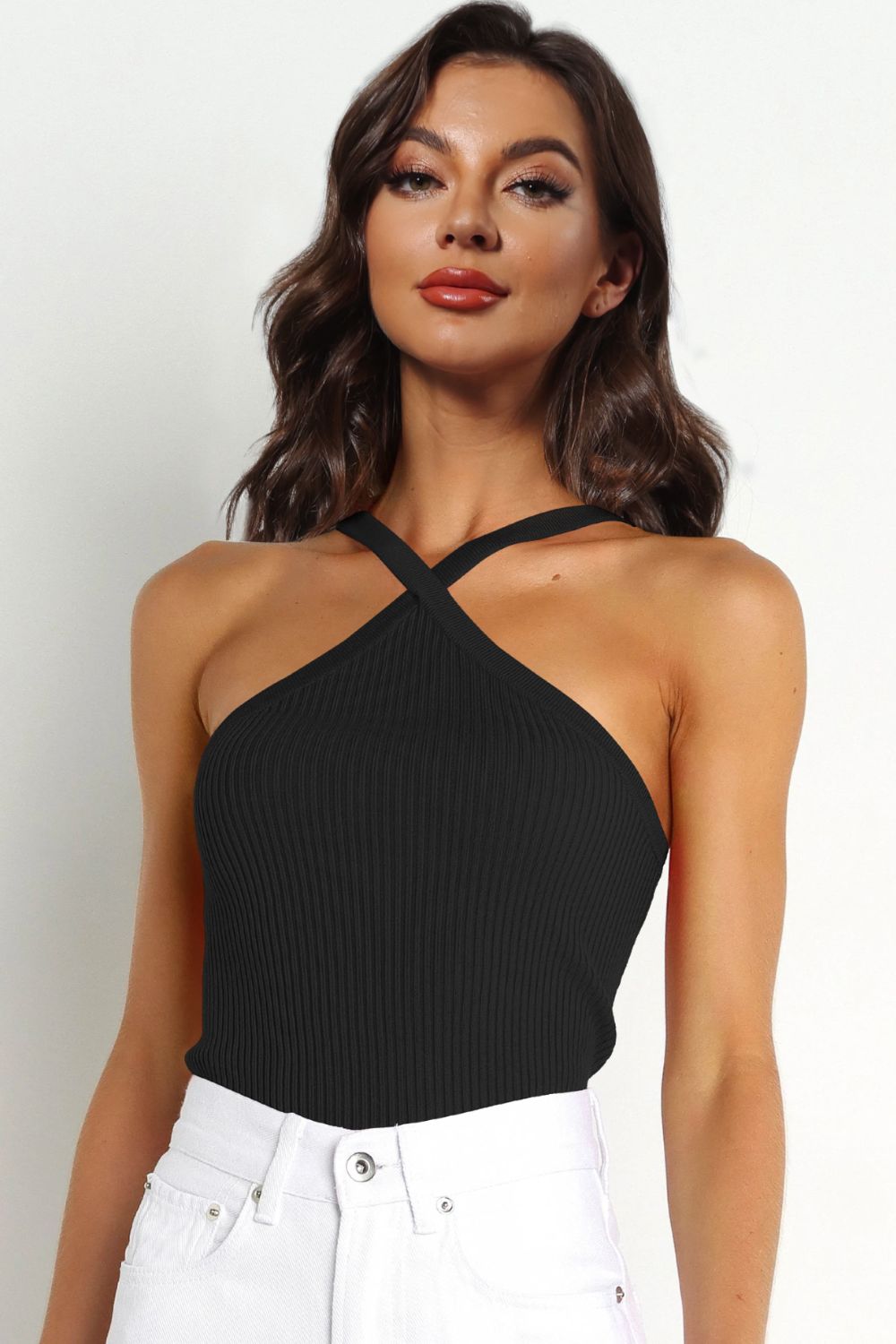 Ribbed Cami Top-Teresa&#39;s Fashionista LLC