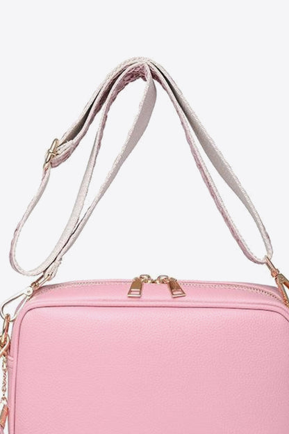 PU Leather Tassel Crossbody Bag-Teresa&#39;s Fashionista LLC