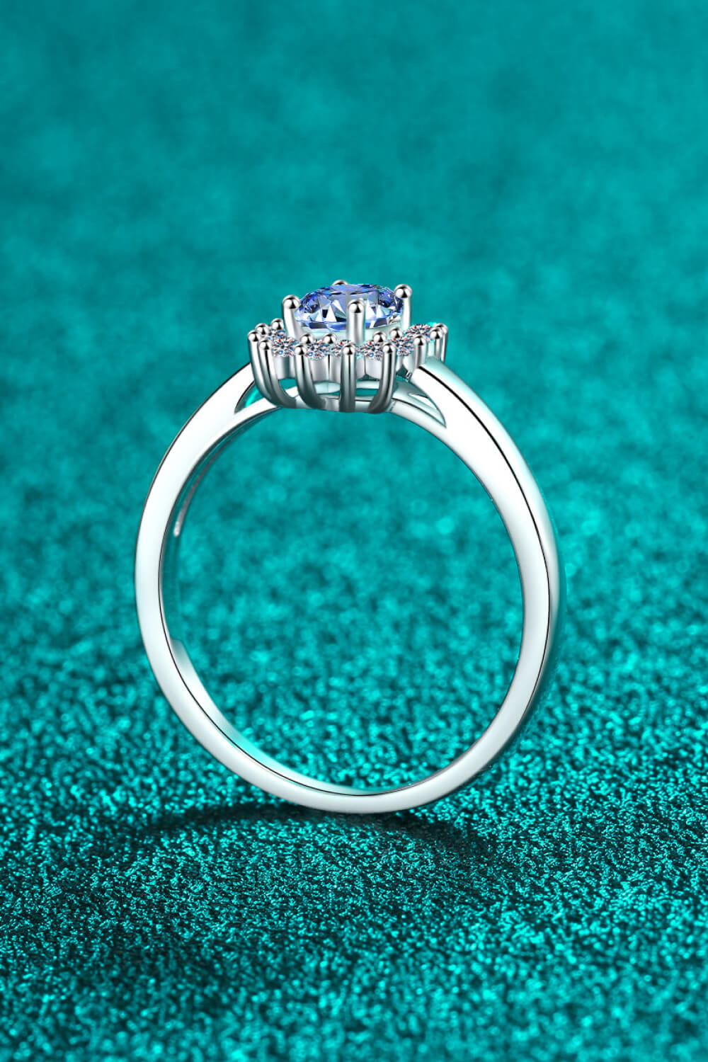 On My Own Moissanite Ring-Teresa&#39;s Fashionista LLC