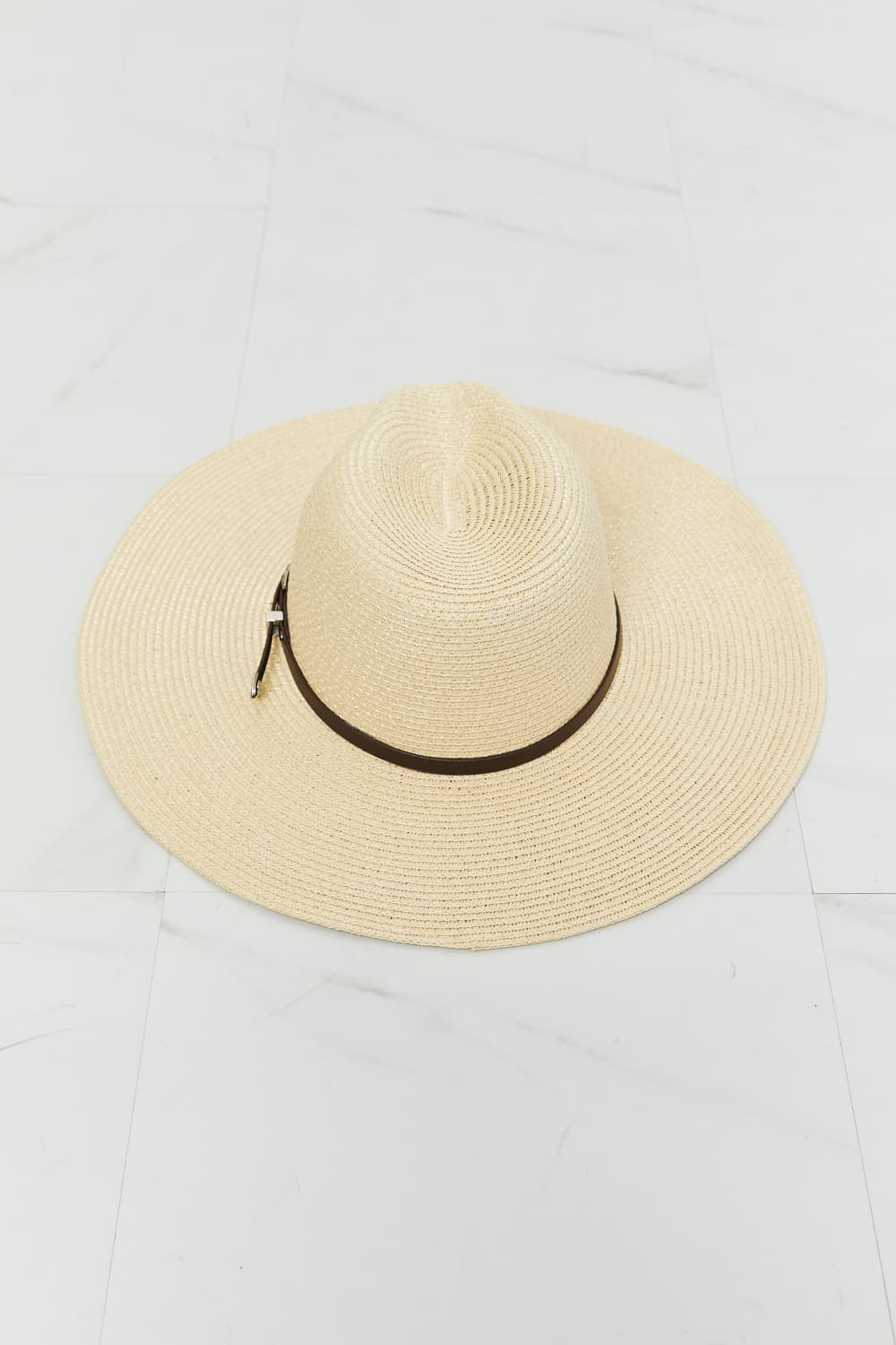 Fame Boho Summer Straw Fedora Hat-Teresa&#39;s Fashionista LLC