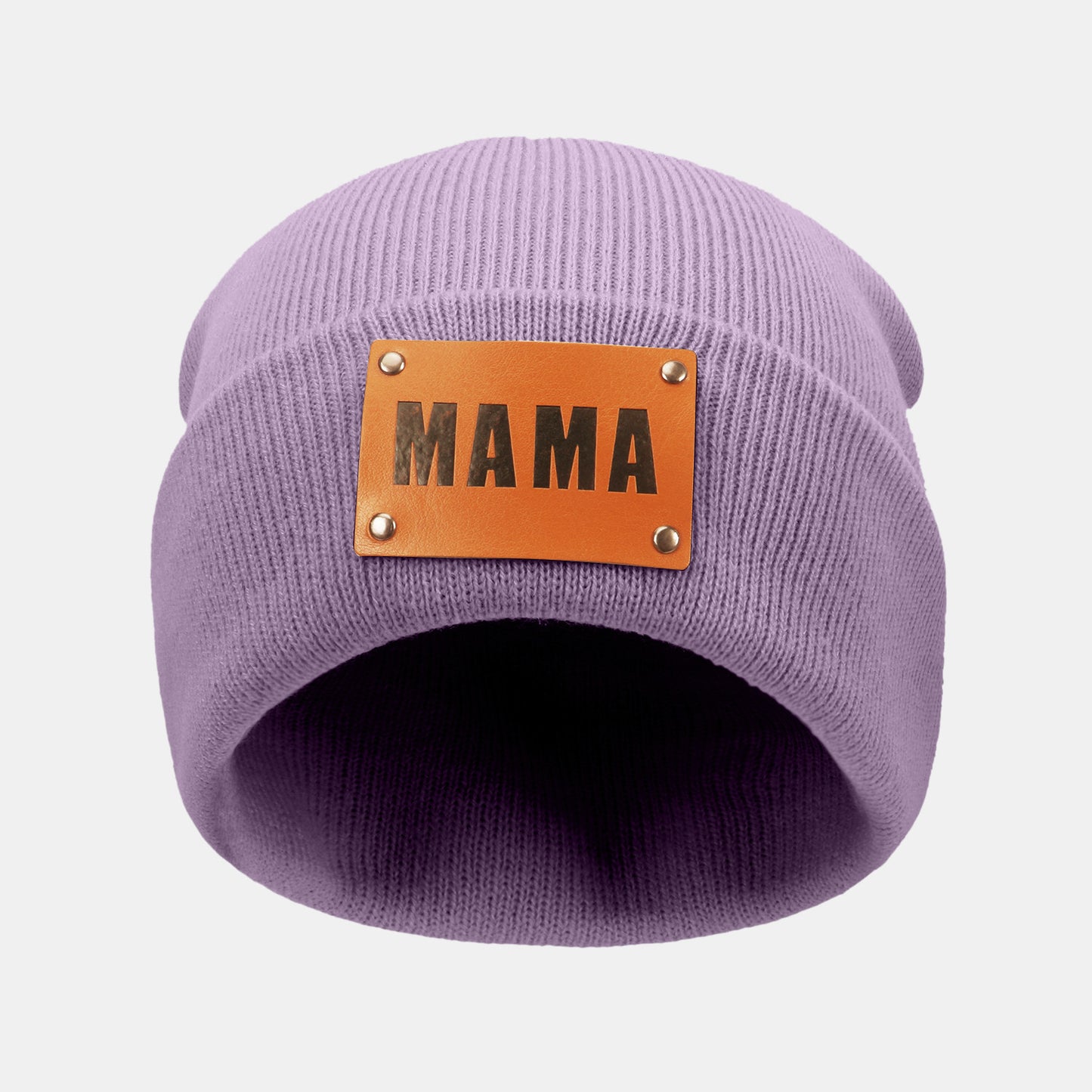 MAMA Warm Winter Knit Beanie-Teresa&#39;s Fashionista LLC