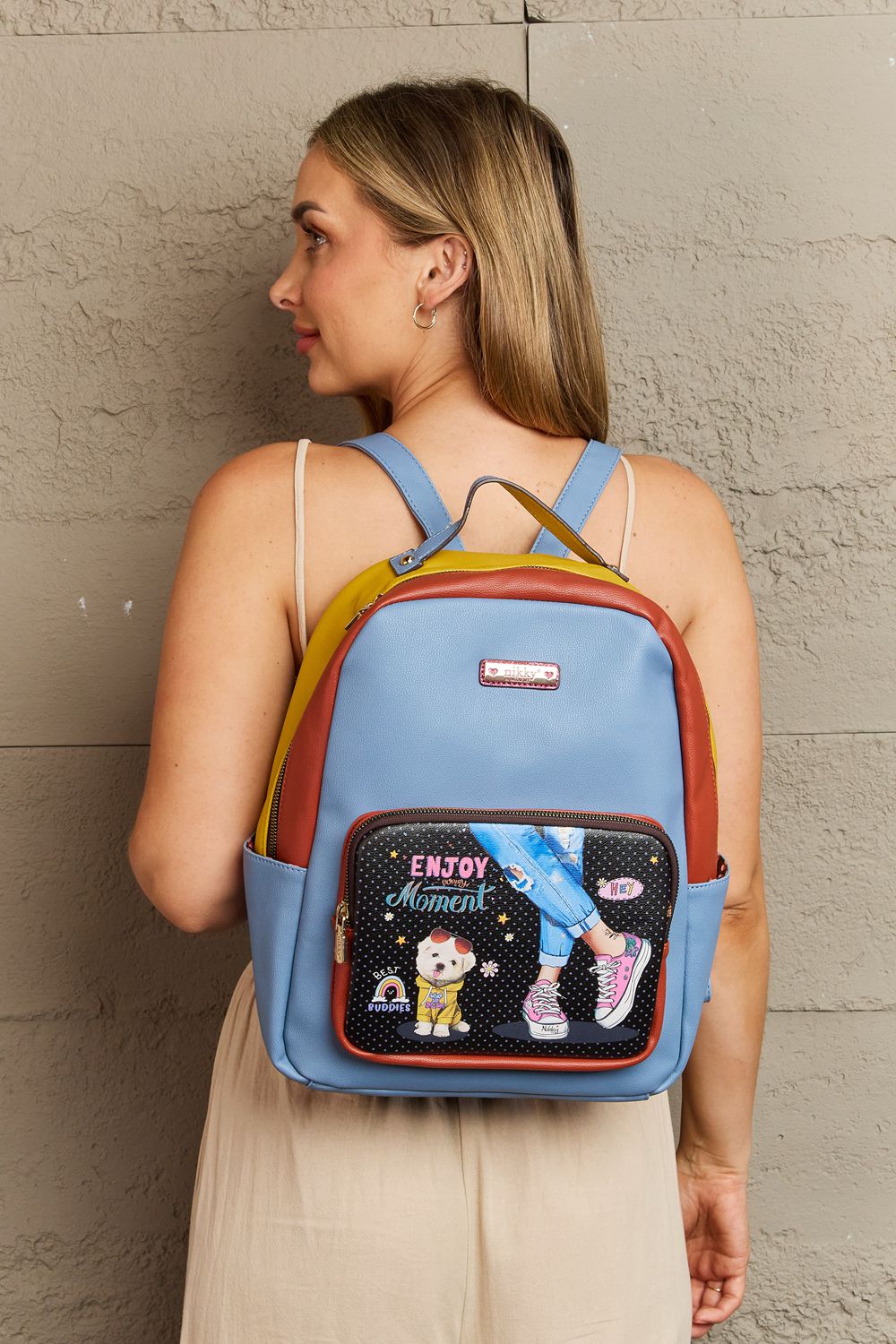 Nicole Lee USA Nikky Fashion Backpack-Teresa&#39;s Fashionista LLC