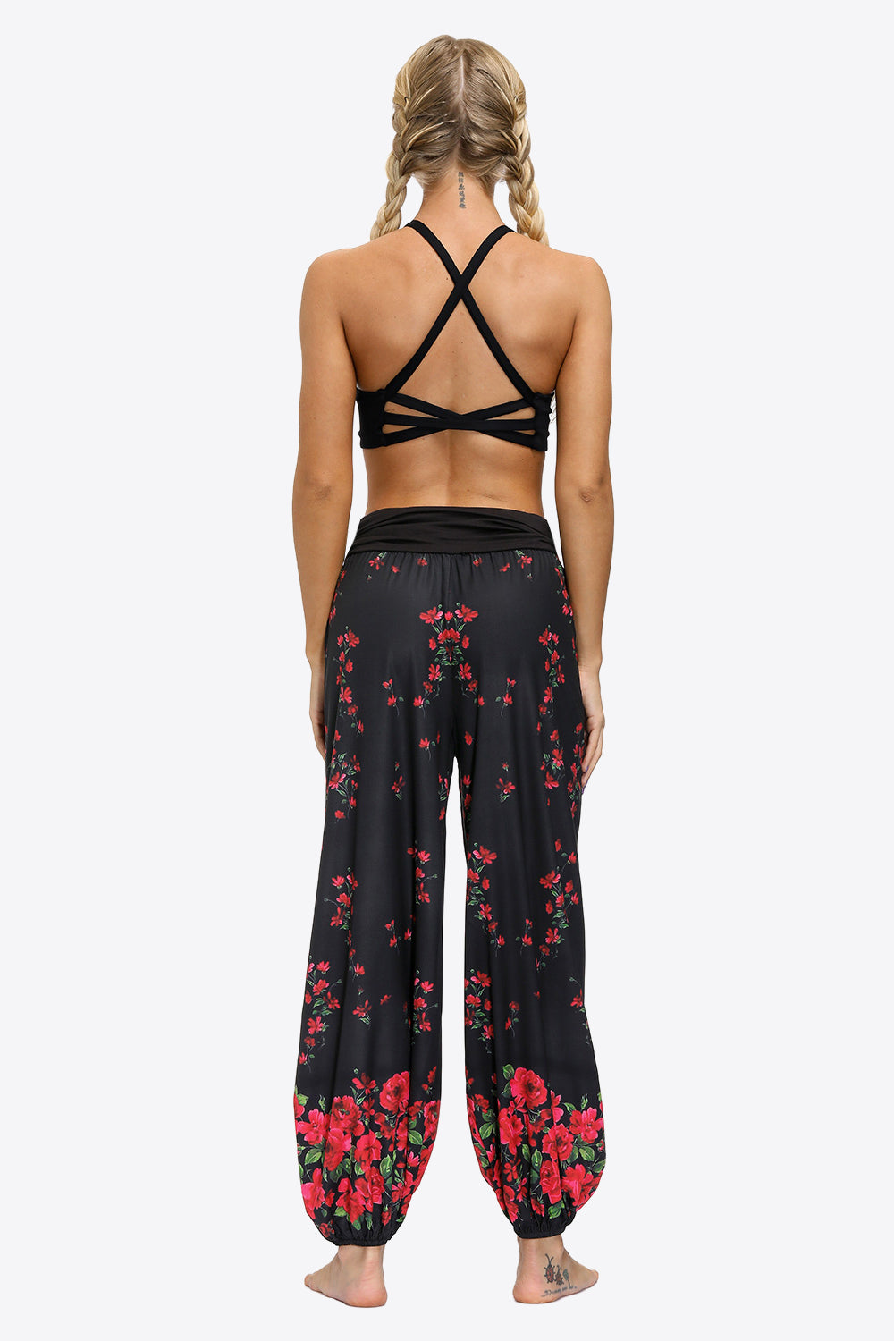 Oversized Printed Wide Leg Long Pants-Teresa&#39;s Fashionista LLC