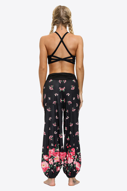 Oversized Printed Wide Leg Long Pants-Teresa&#39;s Fashionista LLC