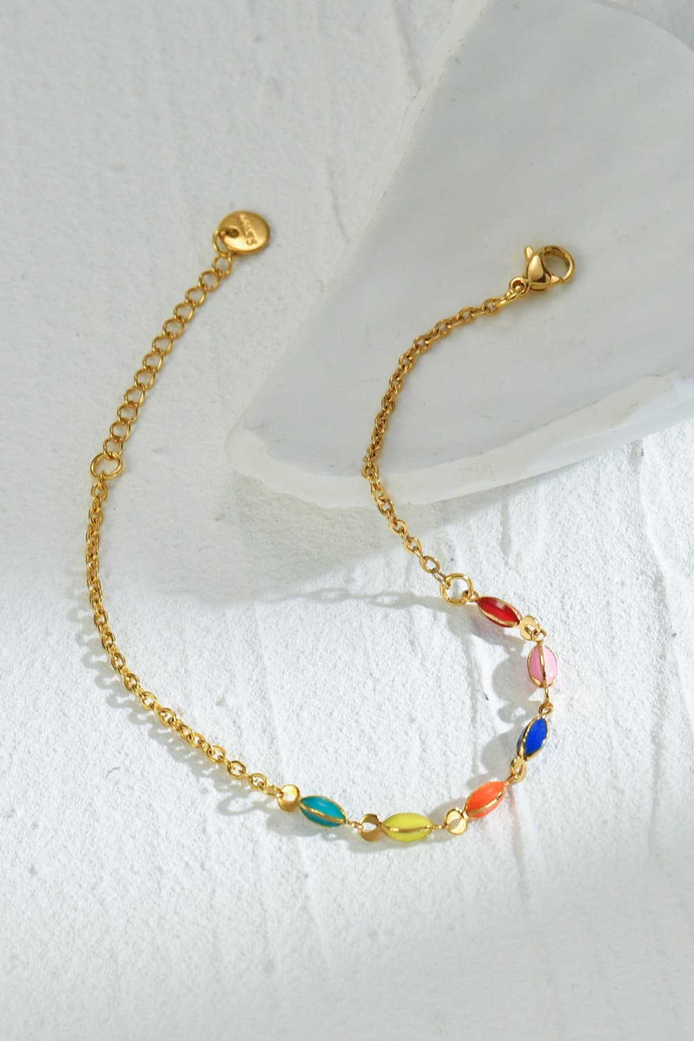 Multicolored Stainless Steel Bracelet-Teresa&#39;s Fashionista LLC