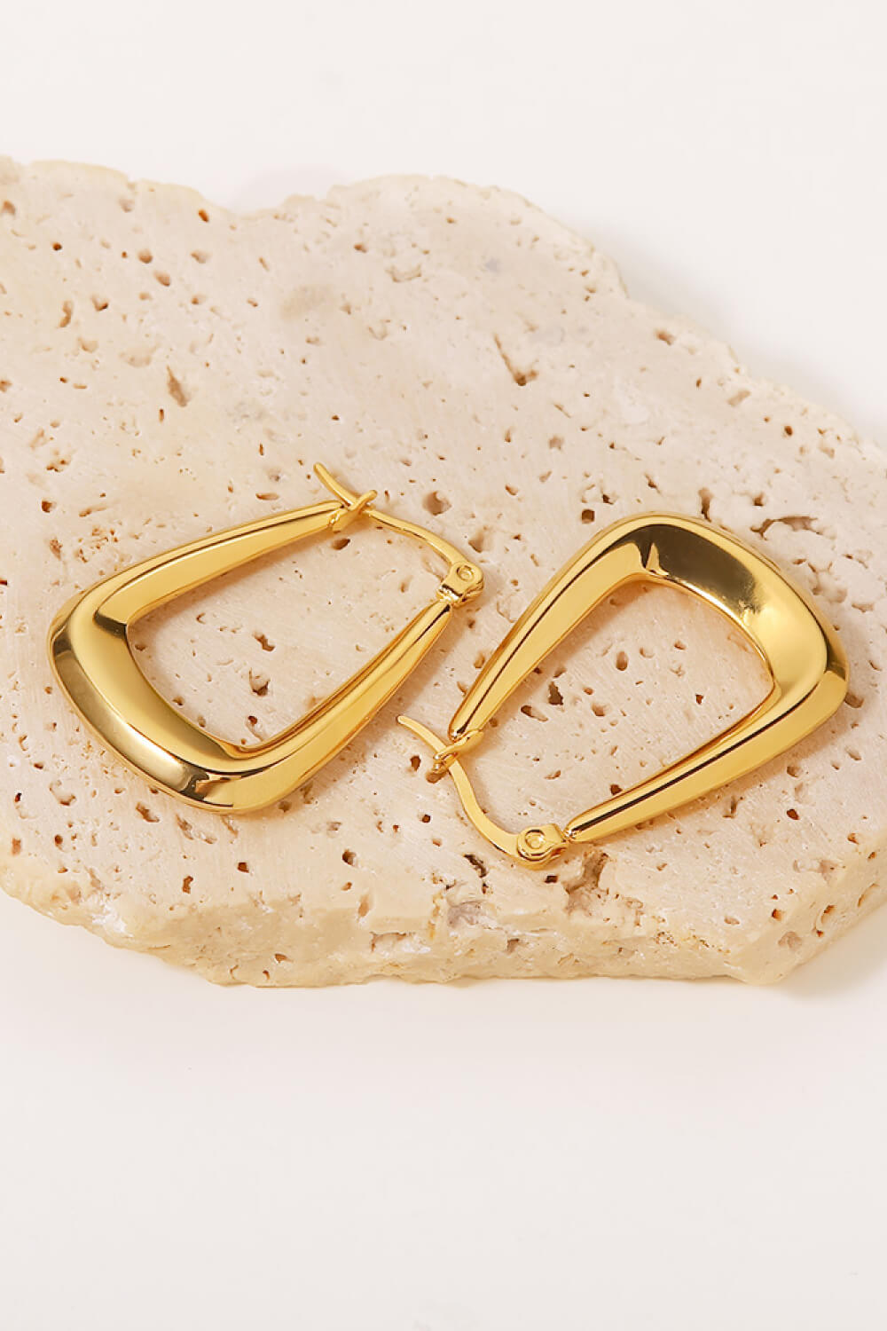 18K Gold-Plated Geometric Earrings-Teresa&#39;s Fashionista LLC