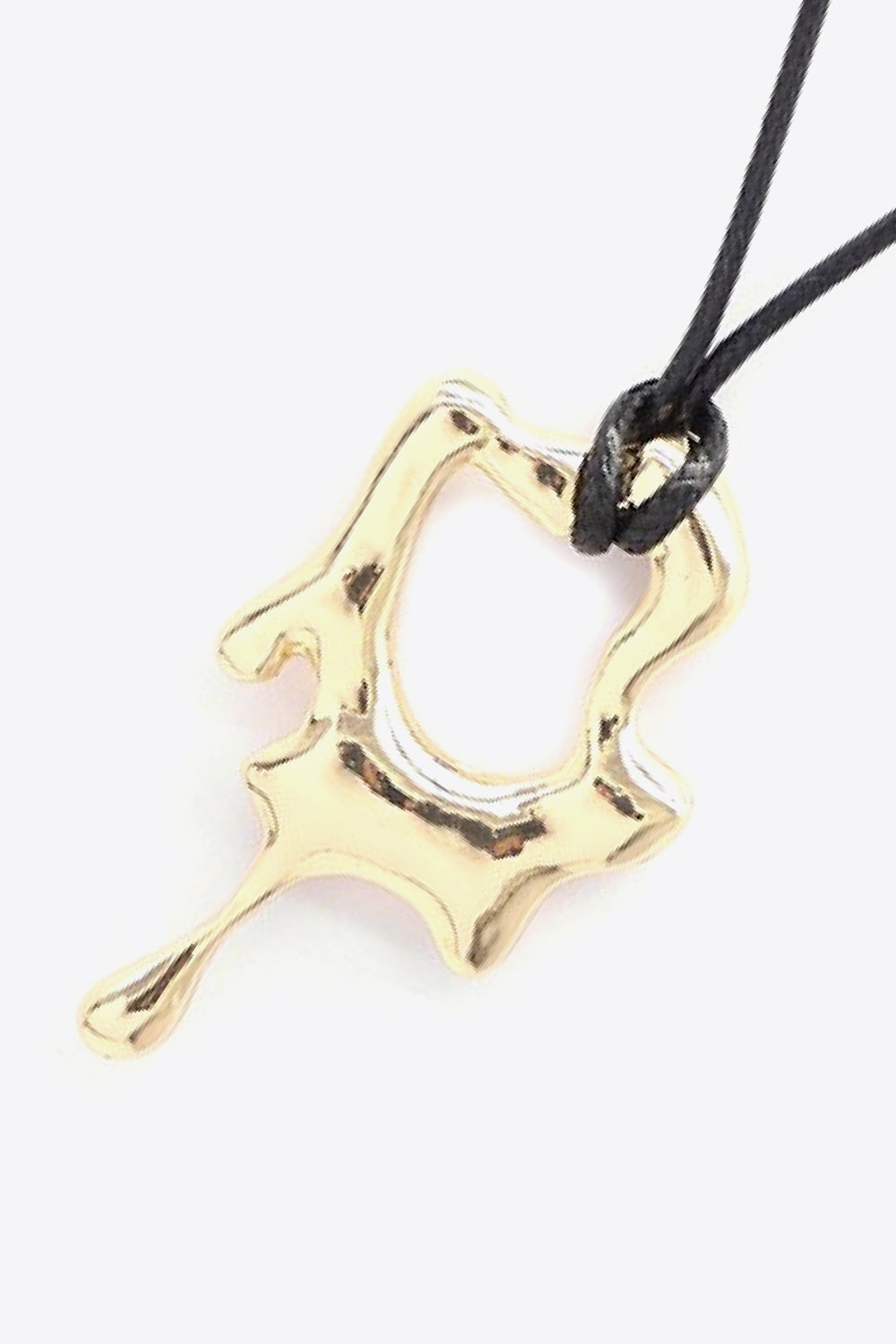 Zinc Alloy Pendant Cord Necklace-Teresa&#39;s Fashionista LLC