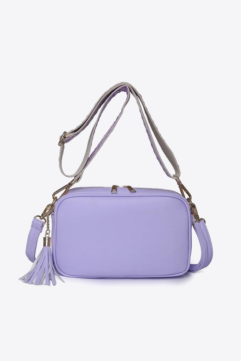 PU Leather Tassel Crossbody Bag-Teresa&#39;s Fashionista LLC