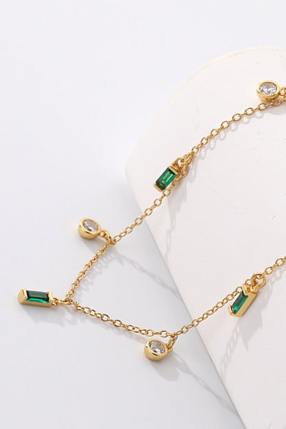 18K Gold Plated Multi-Charm Chain Necklace-Teresa&#39;s Fashionista LLC