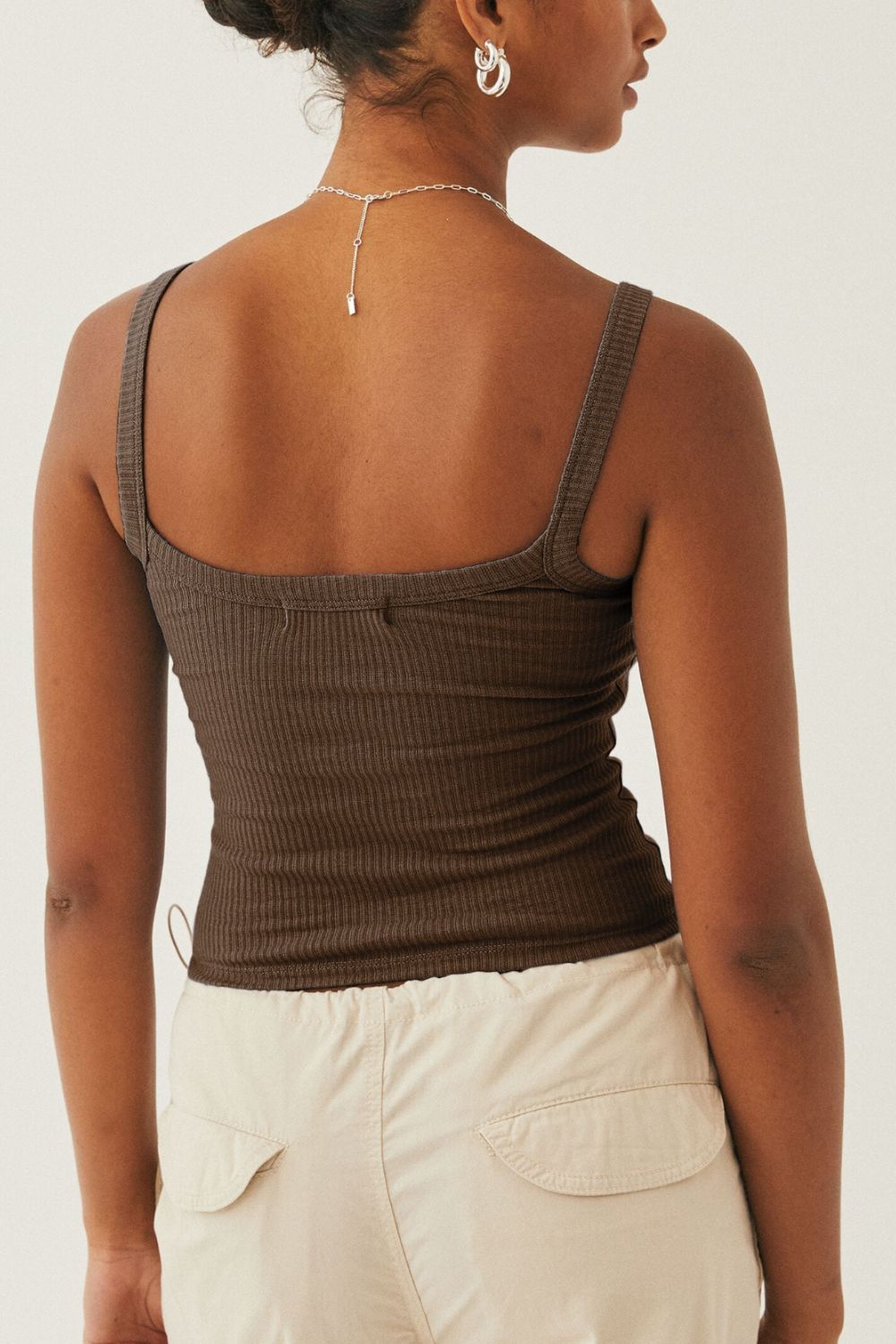 In Your Dreams Ribbed Cropped Cami-Teresa&#39;s Fashionista LLC