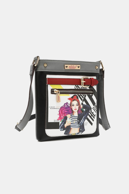 Nicole Lee USA Nikky Crossbody Bag-Teresa&#39;s Fashionista LLC