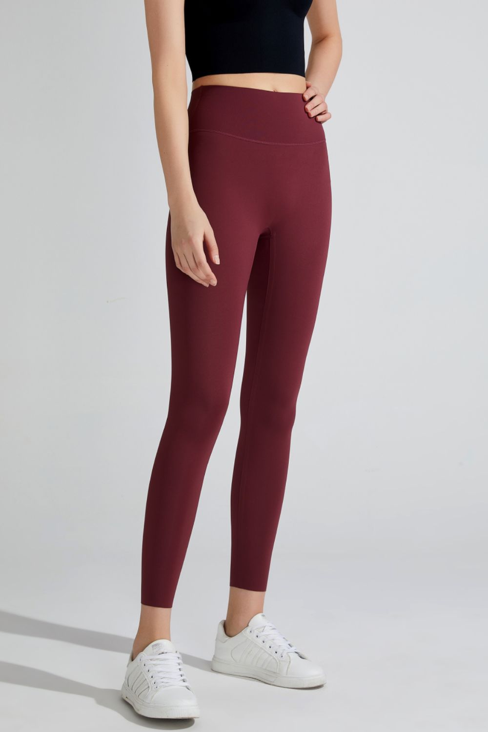 High Waist Breathable Sports Leggings-Teresa&#39;s Fashionista LLC