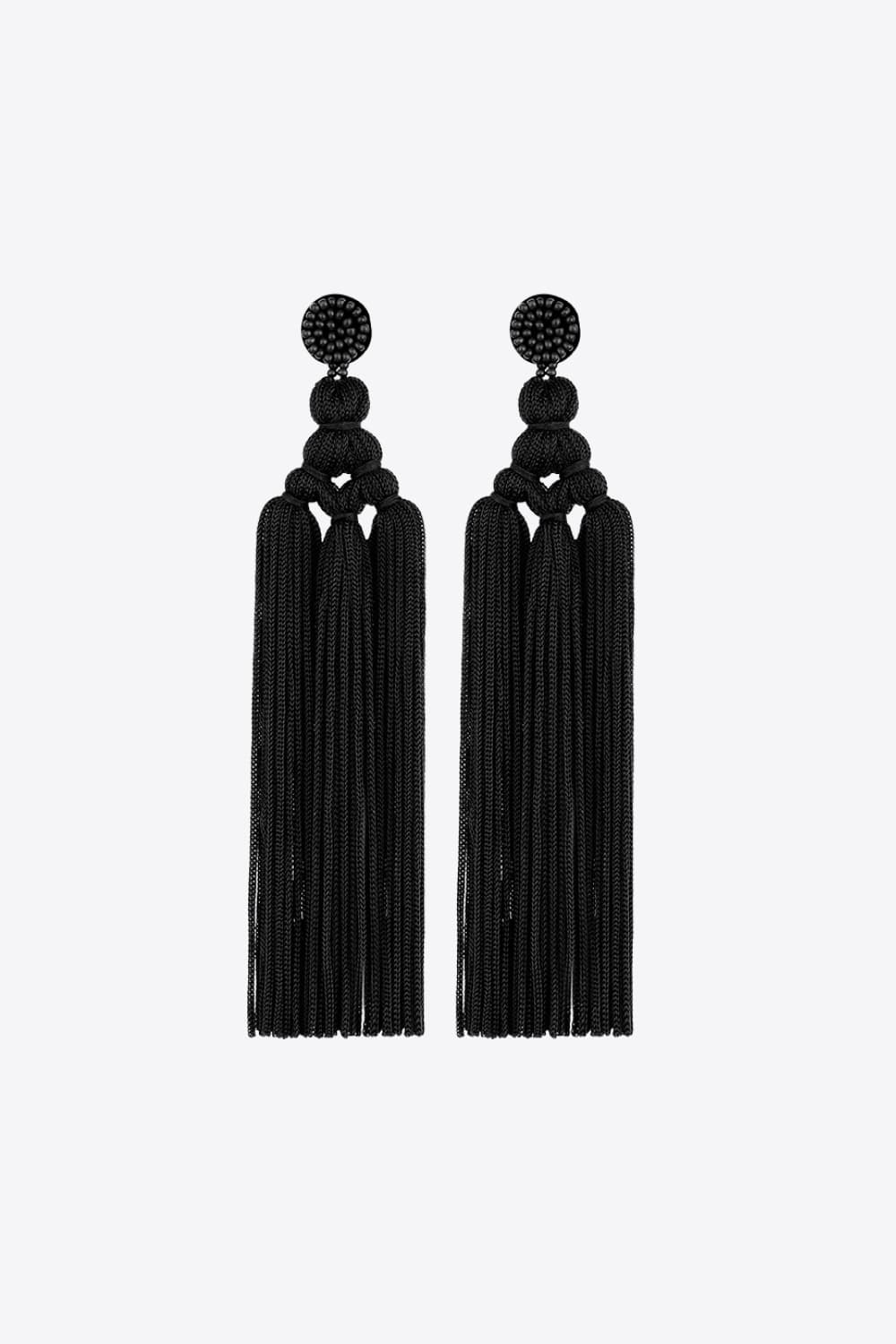 Beaded Tassel Earrings-Teresa&#39;s Fashionista LLC