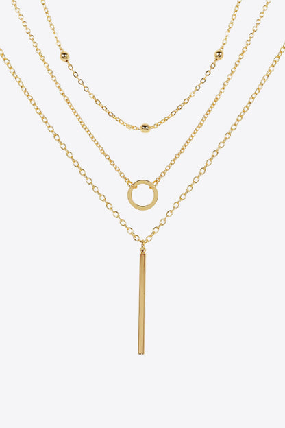 Basic Three-Piece Chain Necklace Set-Teresa&#39;s Fashionista LLC