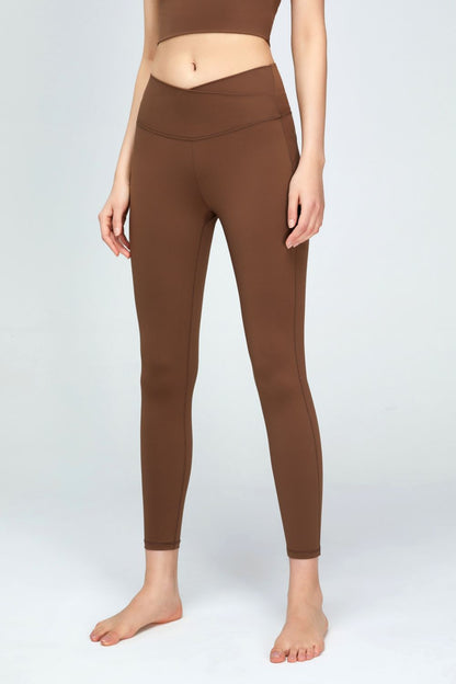 V-Waist Sports Leggings-Teresa&#39;s Fashionista LLC