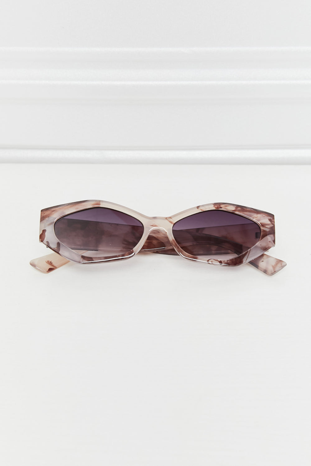 Polycarbonate Frame Wayfarer Sunglasses-Teresa&#39;s Fashionista LLC