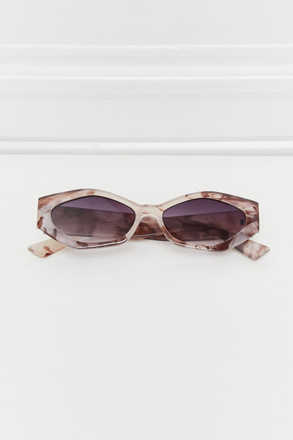 Polycarbonate Frame Wayfarer Sunglasses-Teresa&#39;s Fashionista LLC