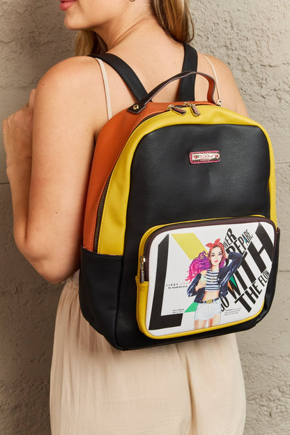 Nicole Lee USA Nikky Fashion Backpack-Teresa&#39;s Fashionista LLC