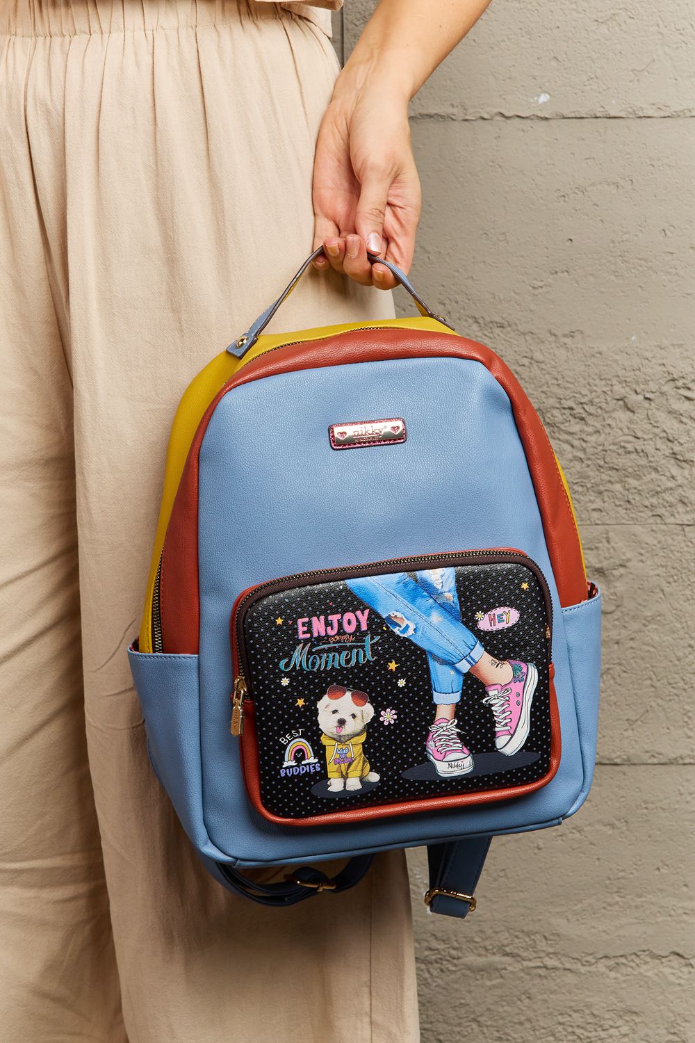 Nicole Lee USA Nikky Fashion Backpack-Teresa&#39;s Fashionista LLC