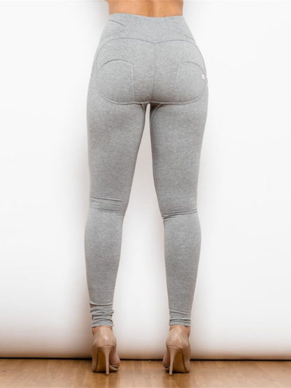 Full Size Zip Detail High Waist Leggings-Teresa&#39;s Fashionista LLC